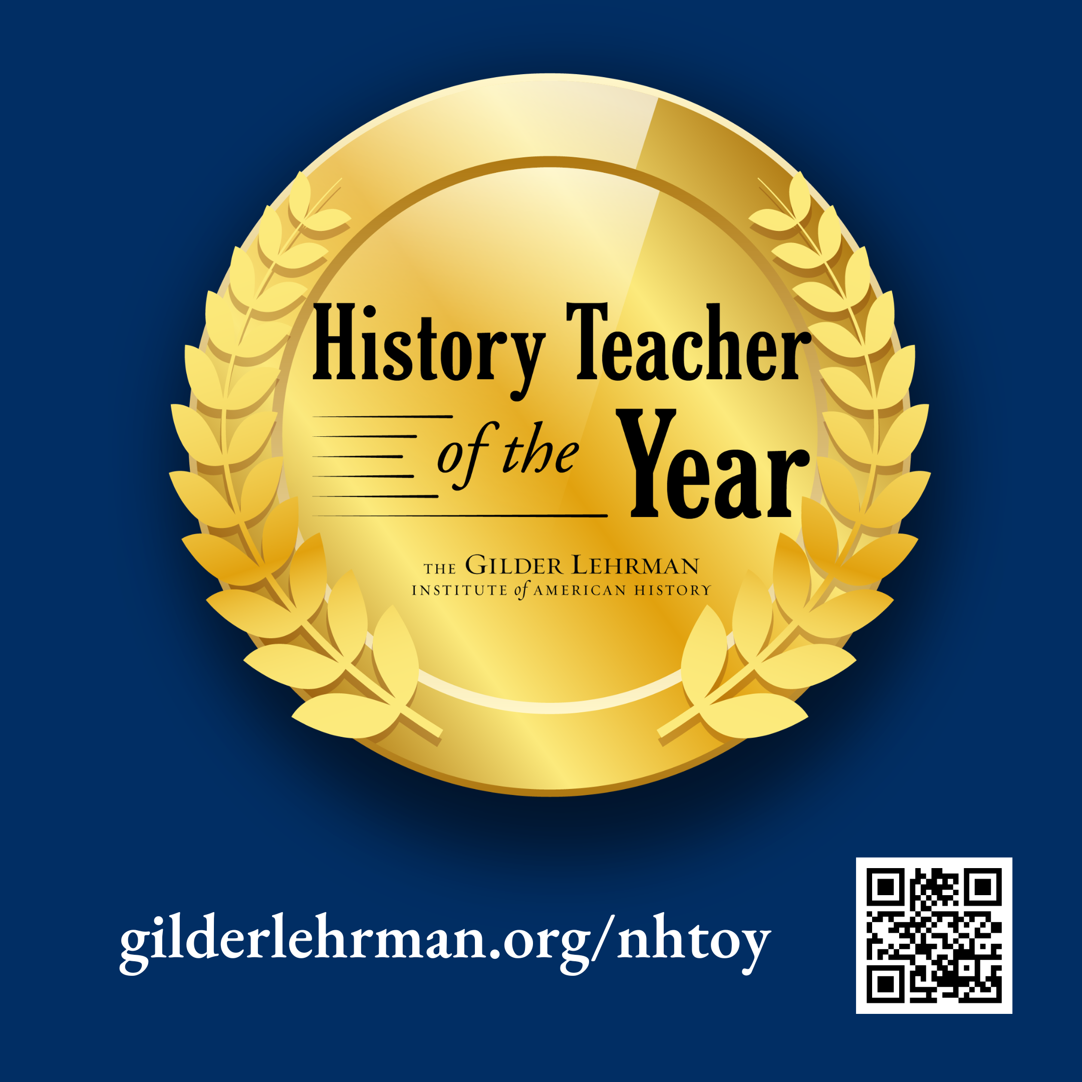 Read more about the article Gilder Lehrman:The National History Teacher of the Year Award